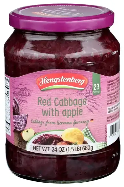 Hengstenberg Red Cabbage With Apple 24 Oz