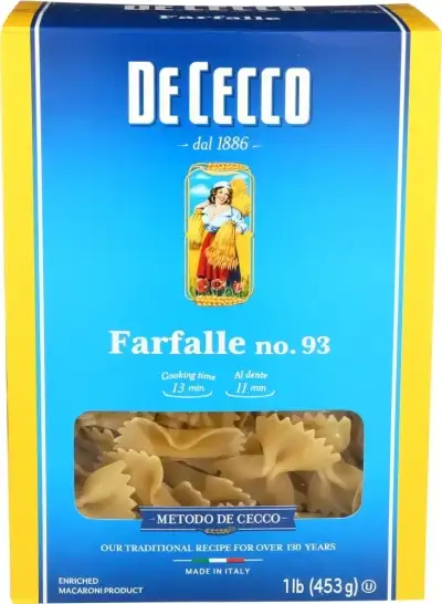 De Cecco , Pasta Farfelle, 16 Oz (Case Of 12)