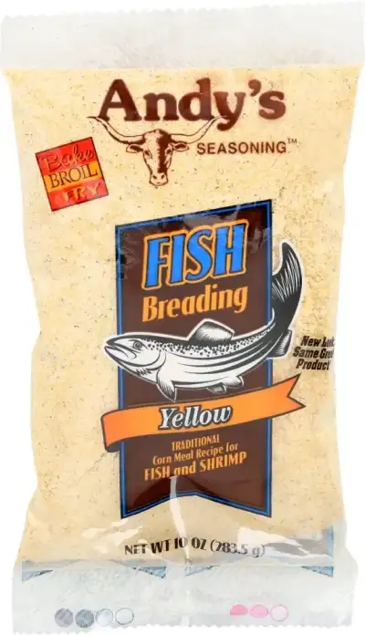 Andys Breading Fish Yellow-10 Oz