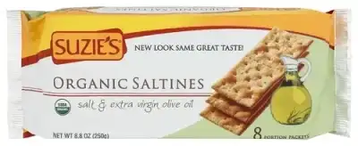 Suzies , Cracker Saltd Oovo Org, 8.8 Oz (Case Of 12)