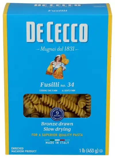 De Cecco , Pasta Fusilli, 16 Oz (Case Of 12)