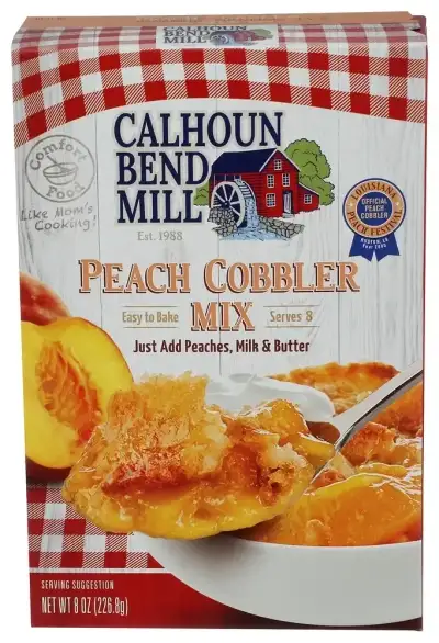 Calhoun Bend Mix Peach Cobbler-8 Oz