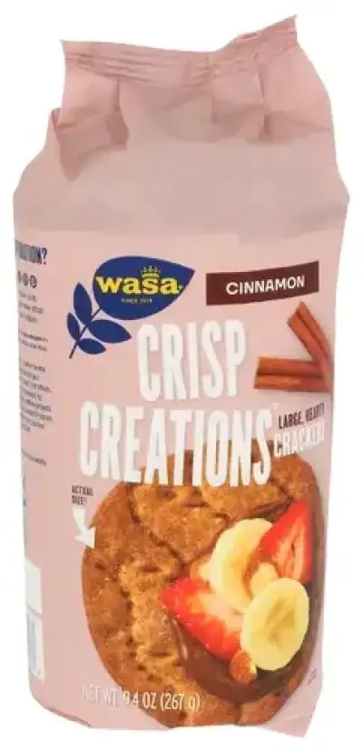 Wasa Khch02420211 9.4 Oz Crisp Creations Cinnamon