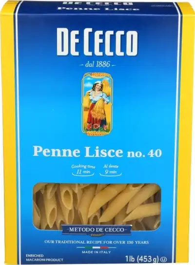 De Cecco , Penne Lisce Pasta, 16 Oz (Case Of 12)