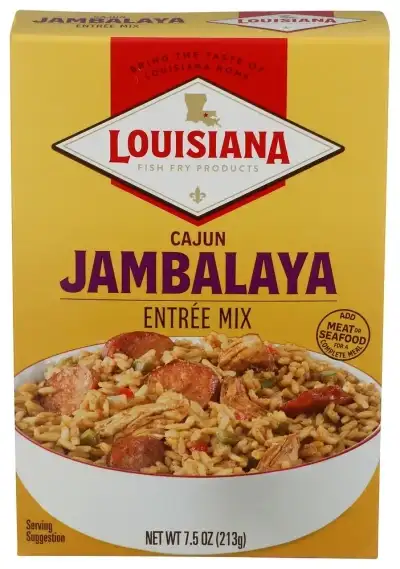 Louisiana Fish Fry , Jambalaya Mix, 7.5 Oz (Case Of 6)