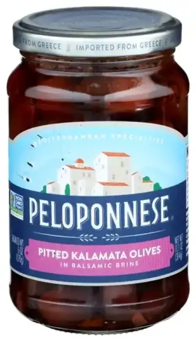 Peloponnese B46757 Pitted Kalamata Olives -6X6Oz