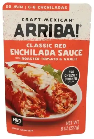 Arriba ! Classic Red Enchilada Seasoning Sauce - 8Oz