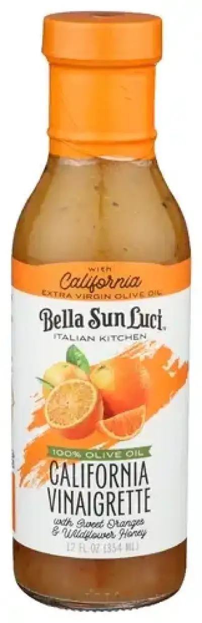 Bella Sun Luci California Vinaigrette With Sweet Oranges & Wildflower Honey 12 Fl Oz