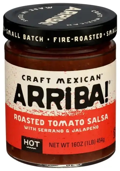Arriba B34531 Fire Roasted Mexican Red Salsahot -6X16Oz