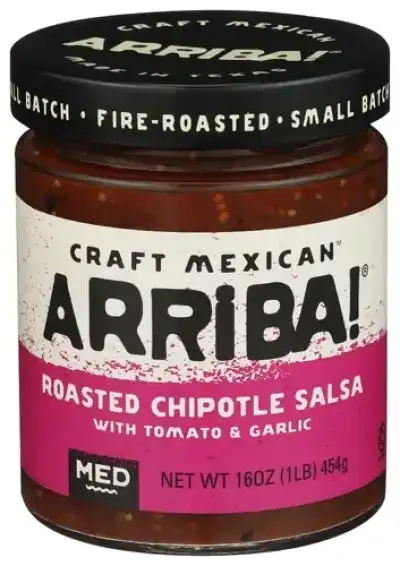 Arriba Khfm00018449 Fire Roasted Mexican Chipotle Salsa Medium, 16 Oz