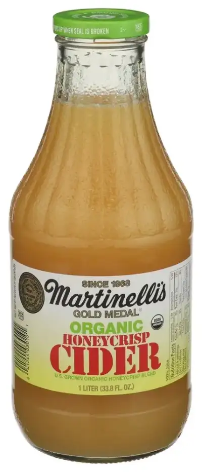 Martinelli S, Organic Honeycrisp Cider, 33.8 Oz (Case Of 6)