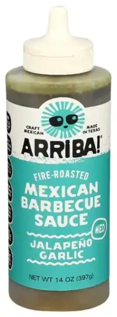 Arriba Sauce Bbq Mex Jlpno Grlc
