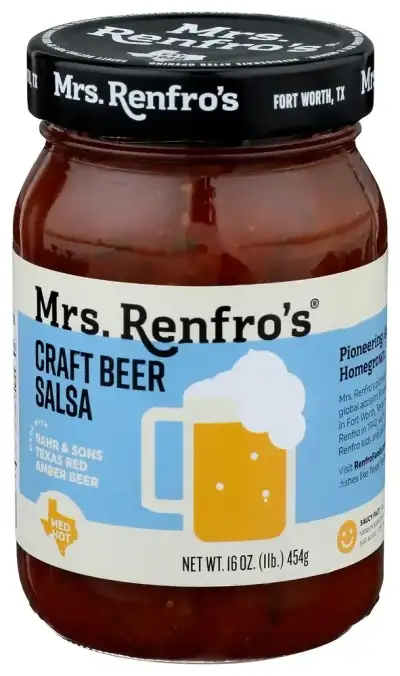 Mrs Renfro Mrs. Renfro S Craft Beer Salsa 16 Oz