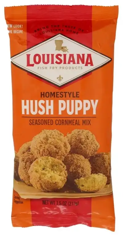 Louisiana Fish Fry Louisiana, Fish Fry Hush Puppy Corneal Mix, 7.5 Oz  (Case Of 12)