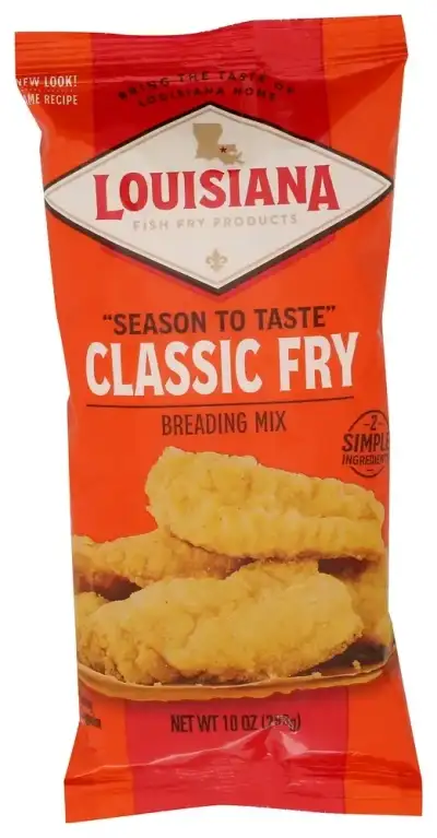 Louisiana Fish Fry Classic Fry Breading - 10Oz