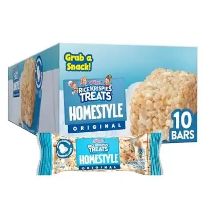 Kelloggs 9098127 1.6 Oz Rice Krispies Treats Homestyle Original Snack Bar - Case Of 10