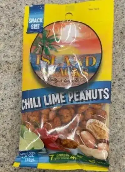 Island Snacks Eb Chili Lime Peanuts