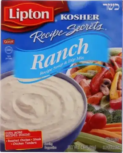 Lipton - Kosher , Recipe Secret Ranch, Soup And Dip Mix 2.4 Oz (Case Of 12)