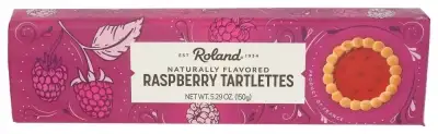 Roland Raspberry Tartlettes Cookies Snack