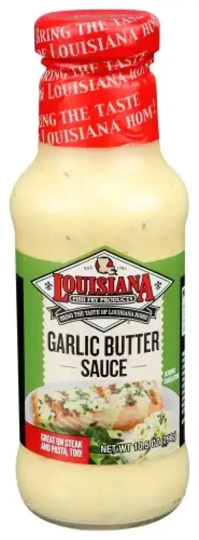 Louisiana Fish Fry Products Louisiana Garlic Butter Sauce 10.5Oz Bottle