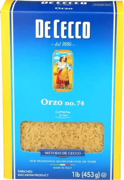 De Cecco 19814 Pasta Orzo - 16 Oz.