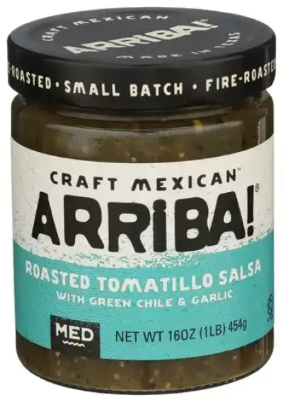 Arriba , Salsa Grn Medm, 16 Oz (Case Of 6)