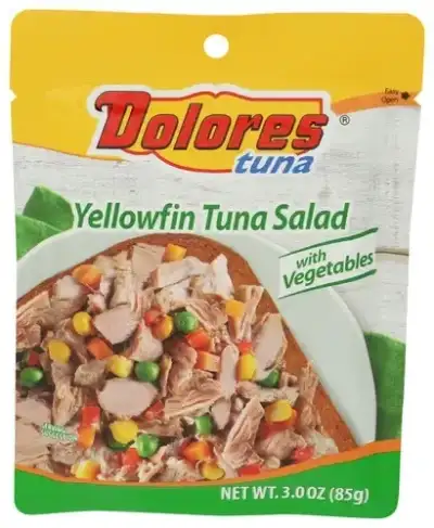 Dolores , Yellowfin Tuna Salad With Vegetable, 3 Ounce