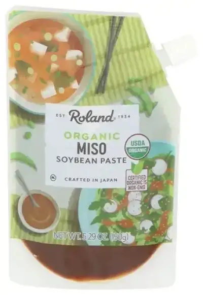Roland Foods Organic Miso Paste, Specialty Imported Food, 5.29 Ounce Pouch