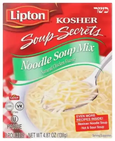 Lipton - Kosher Lipton Soup Secrets Kosher Noodle Soup Mix - 4.87Oz