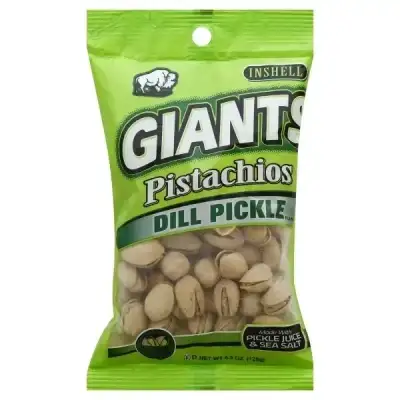 Giant Snacks S Pistachios 4.5 Oz