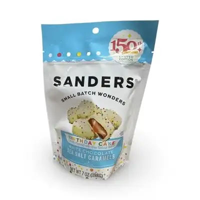 Sanders Bites Wht Choc Bday Crml