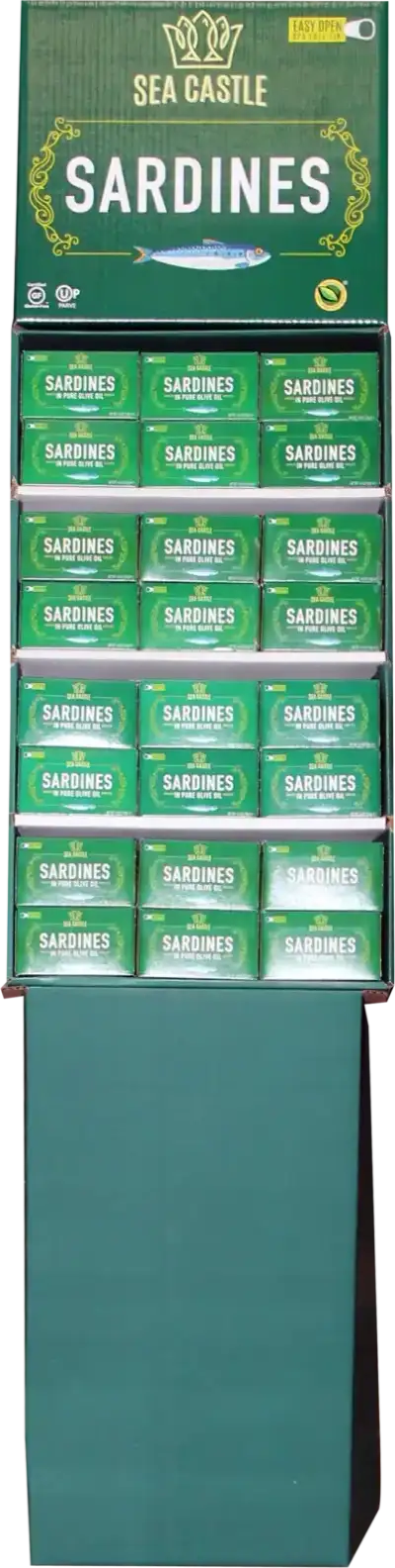 Sea Castle Sardines Skbn Ds 72Pc