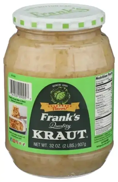 Franks Sauerkraut Shrd Glass-32 Oz