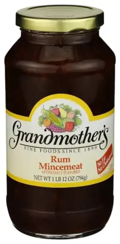 Grandmothers Mincemeat Rum Flvrd 28 Oz