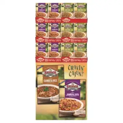 Louisiana Fish Fry Mix Rice 2Flvr 72Pc