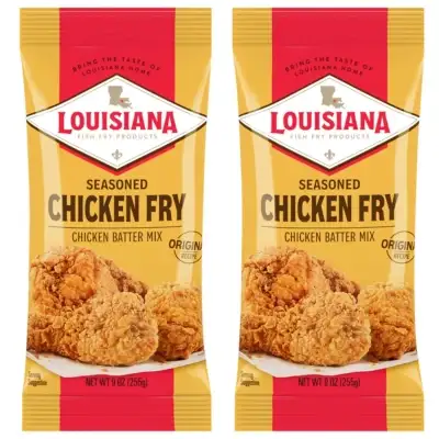 Louisiana Fish Fry Mix Fry Chicken 72Pc
