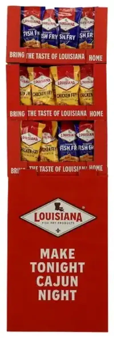 Louisiana Fish Fry Mix Ssnd Fry 2V 72Pc