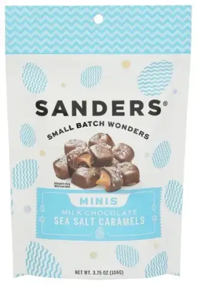 Sanders Milk Chocolate Sea Salt Caramels