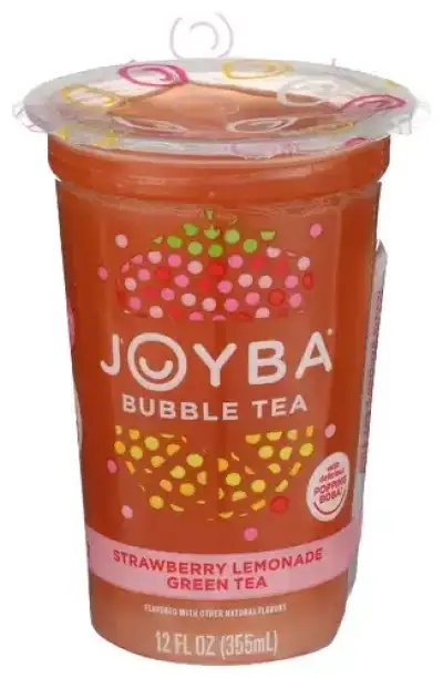 Joyba Strawberry Lemonade Green Tea Boba