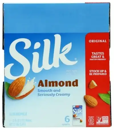Silk , Pure Almond Original, 32 Oz (Case Of 6)