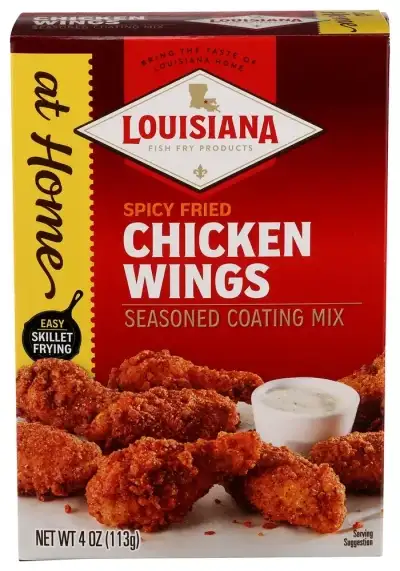 Louisiana Fish Fry At Home Chicken Wing Mix 4 Oz