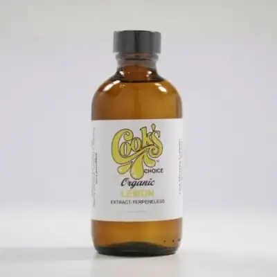 Cooks Palm Cook'S Organic Pure Lemon Extract 4 Oz