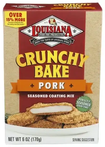 Louisiana Fish Fry : Ssnng Crunchy Bake Pork 6 Oz
