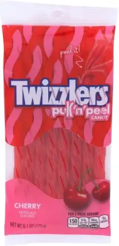 Paskesz Hershey Foods Twizzlers Pull-N-Peel 6.1 Oz