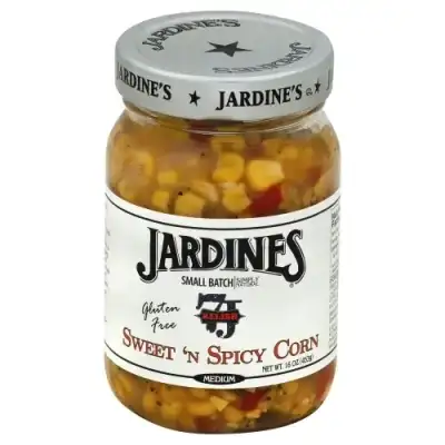 Jardines 137718 16 Oz. Salsa Corn Relish Sweet & Spicy