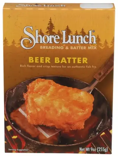Shore Lunch Beer Batter Fish Breading Batter Mix - 9Oz