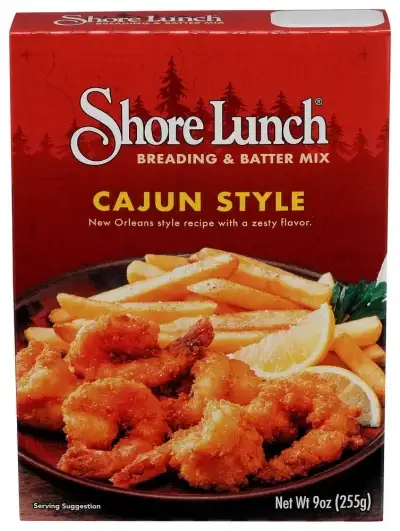 Shore Lunch Cajun Batter Fish Breading Batter Mix - 9Oz