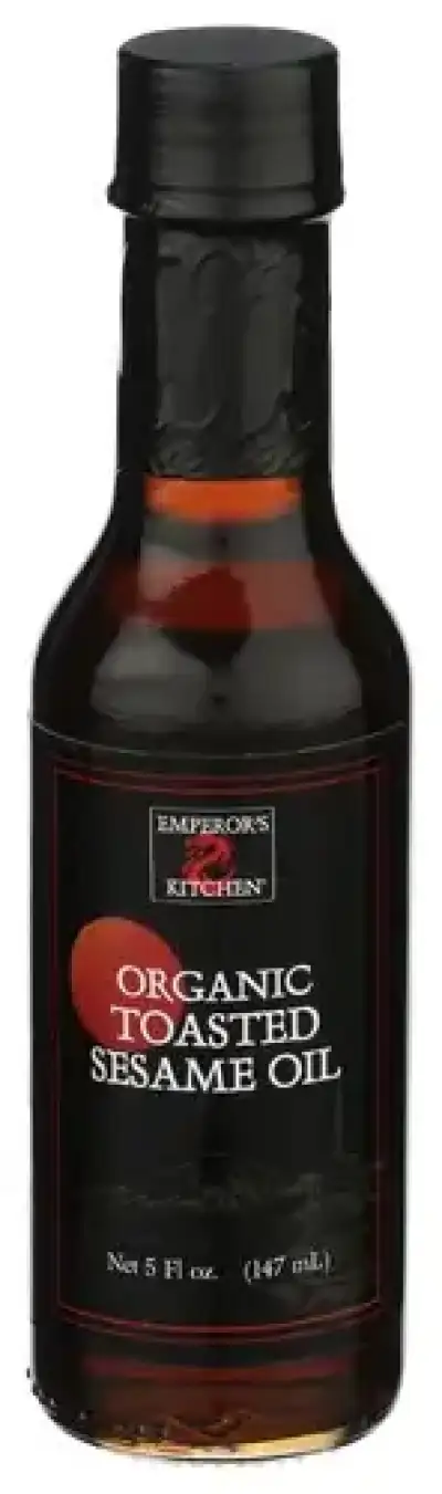 Emperors Kitchen Organic Toasted Sesame Oil 5 Fl Oz Seeds