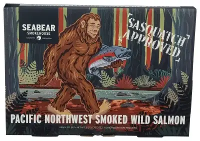 Seabear Smokehouse - 6-Oz. Sasquatch Approved Smoked Salmon