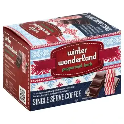 White Coffee , Coffee Sngl Ppprmnt Bark, 10 Count(Case Of 4)